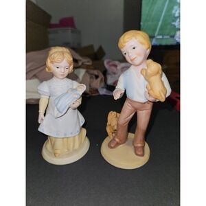 1981 Exclusive For‎ Avon A Mithers Love And Best Friends Figurines